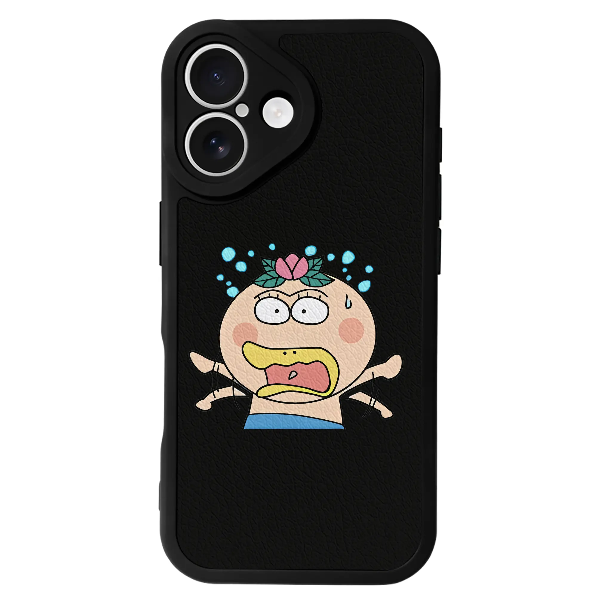 はなかっぱ グッズ,はなかっぱ - IPhone 16シリーズ対応 ・ シリコンスマホケース ・ レザー調 ・ 高精度フィット ・ 耐衝撃 ・ ワイヤレス充電対応 ・ 精密カット